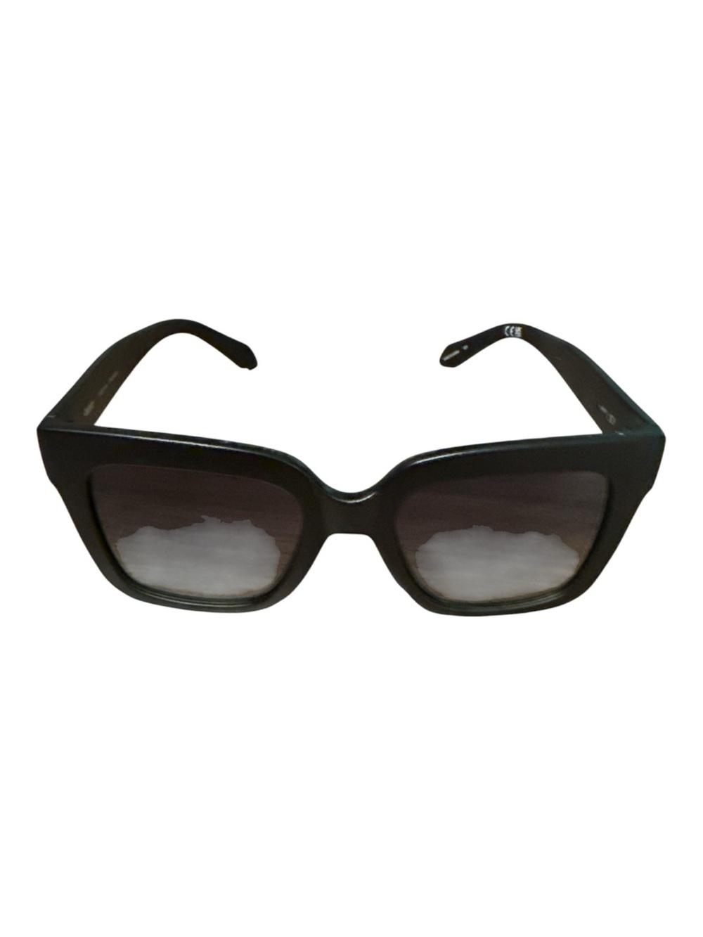 Quay Australia Black Oversized Square Sunglasses